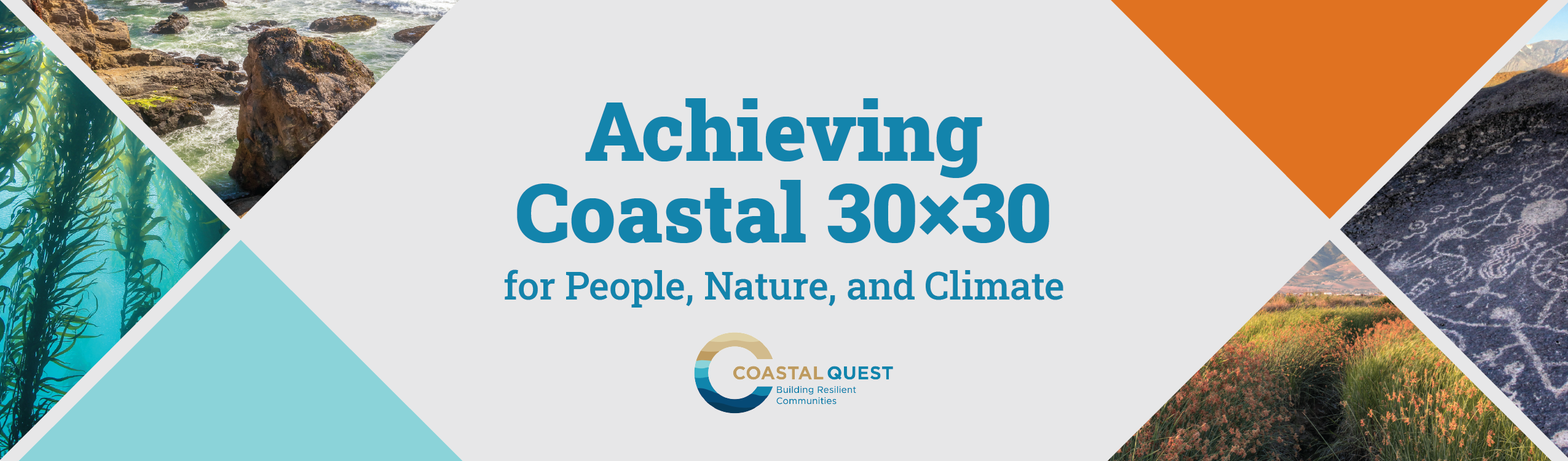 brand art for Achieving Coastal 30x30