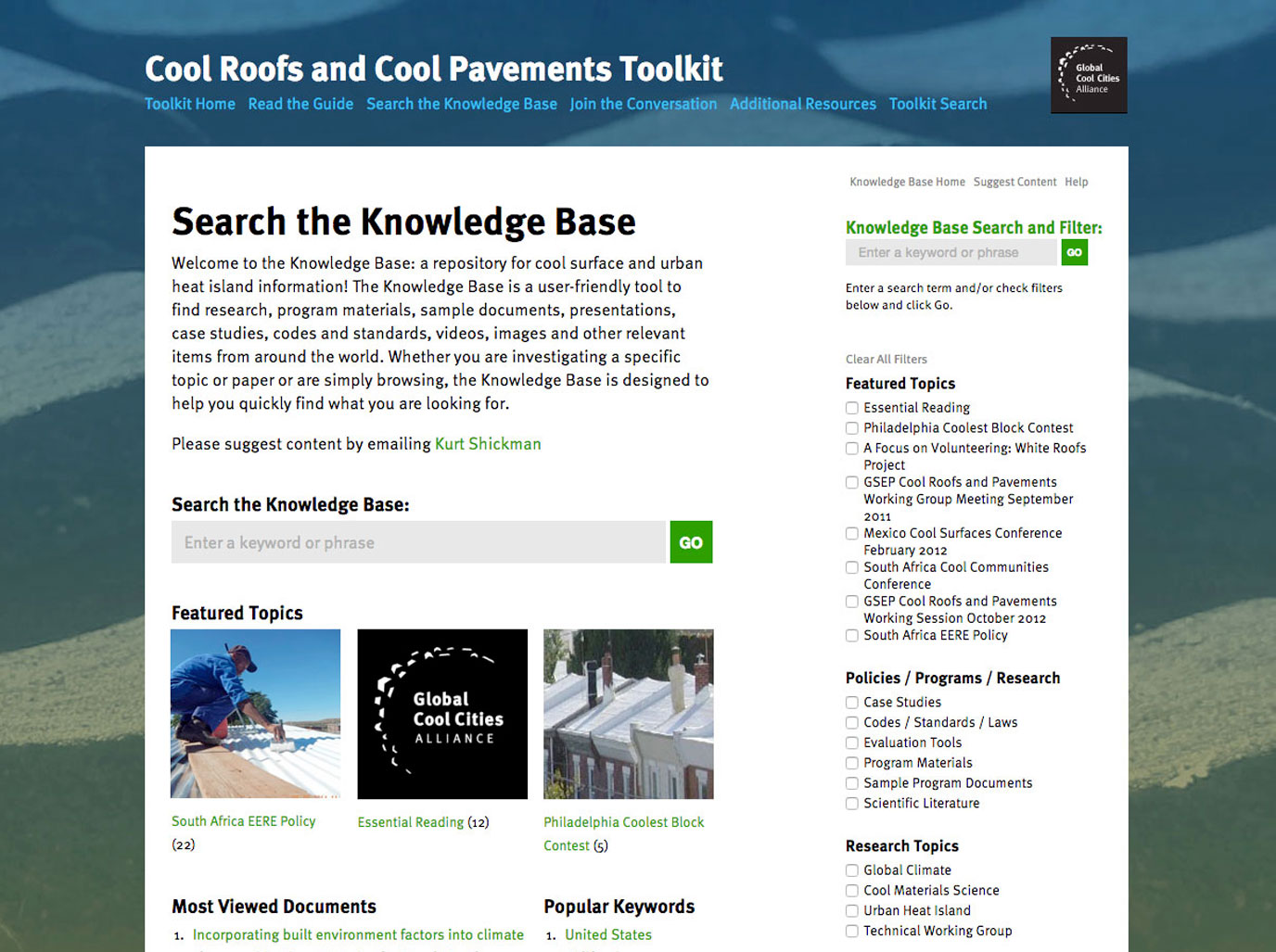 knowledge base view