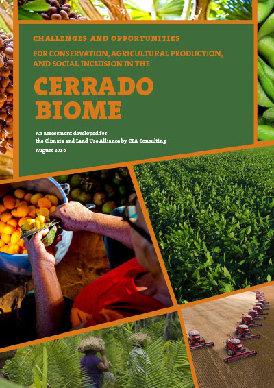 Cerrado Biome report cover
