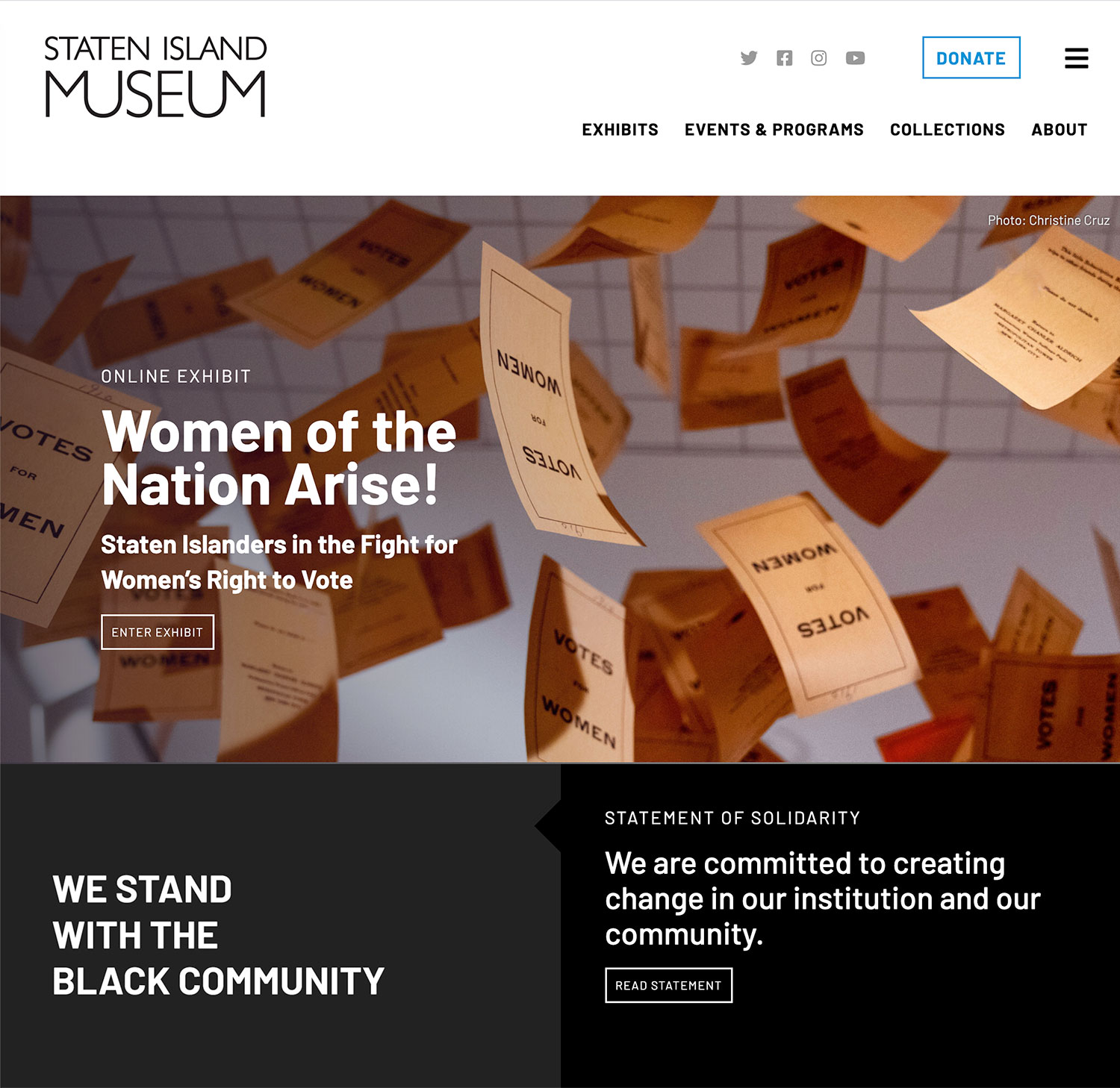 SIM museum home page