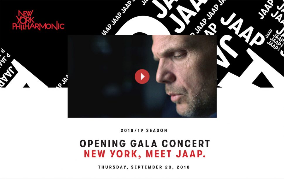NYP season announcement website