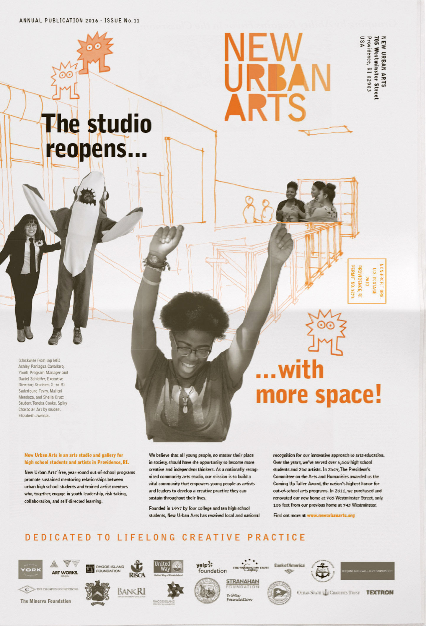 New Urban Arts newsletter