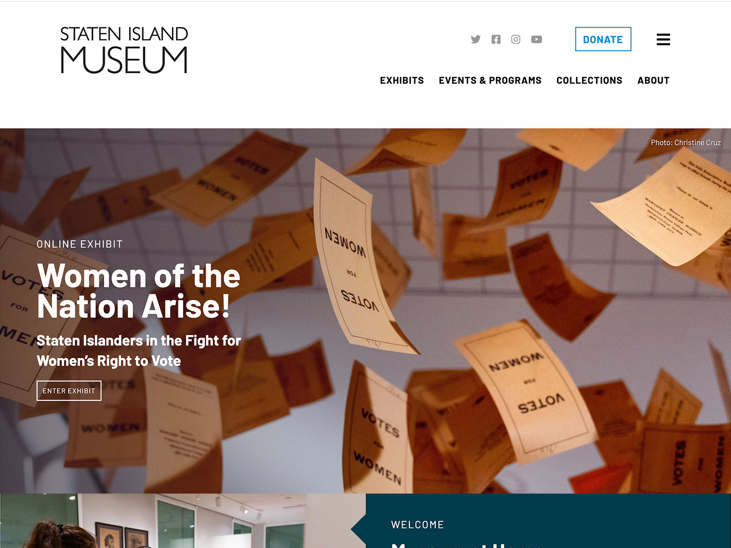 SIM museum home page