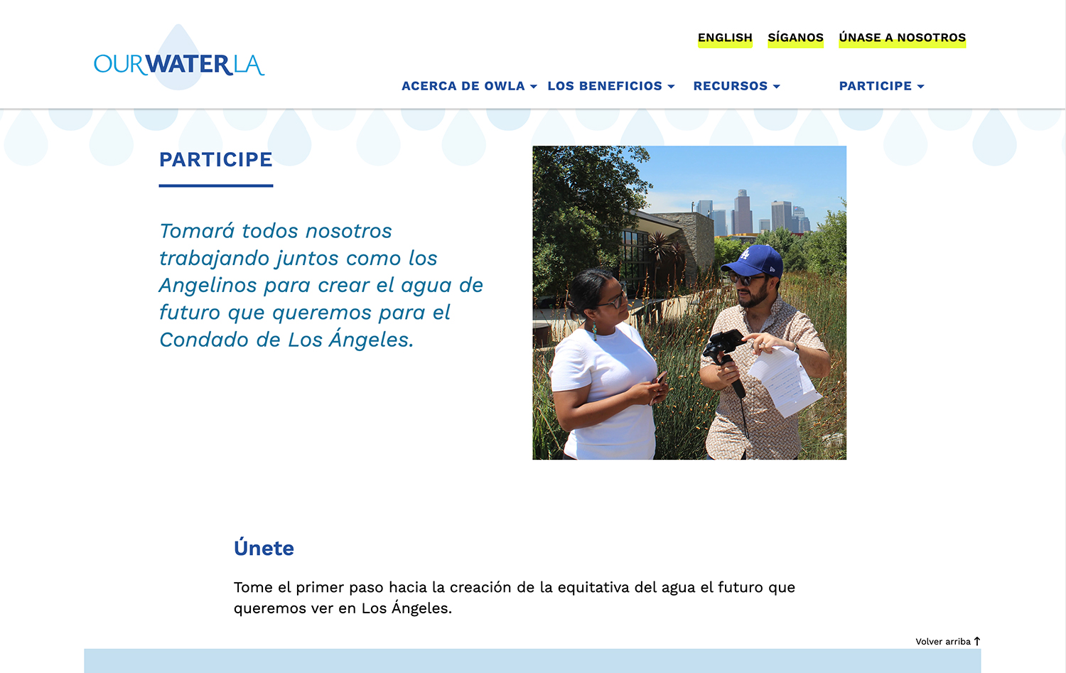 OWLA Spanish page
